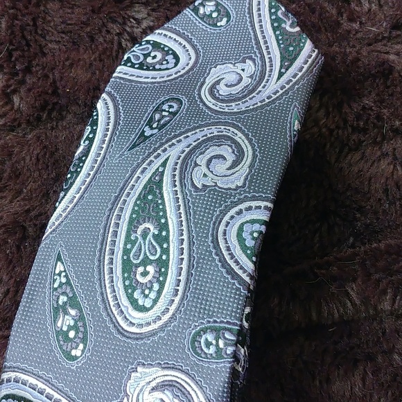 Enro men's necktie purple 🟣 - Picture 4 of 4